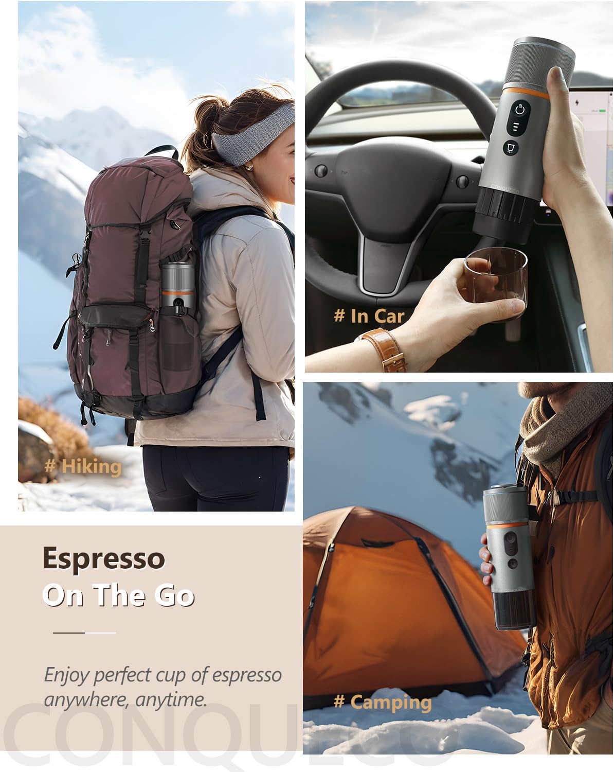 Portable Espresso Maker - Brew Anywhere™
