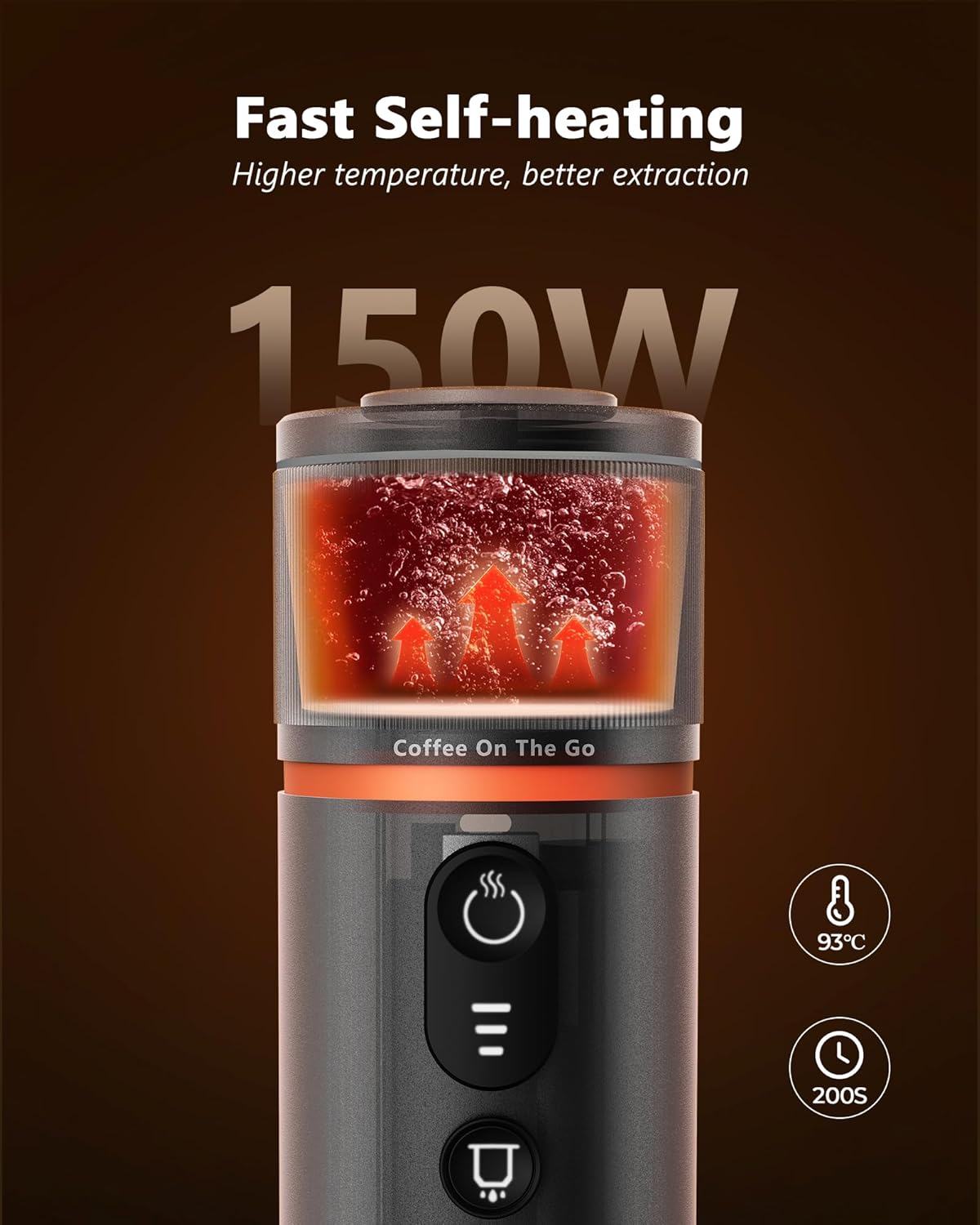 Portable Espresso Maker - Brew Anywhere™